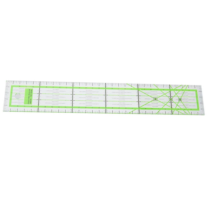 Hyuduo 5x30cm Quilting Ruler, Acrylic Quilter Ruler High Transparent Tailor Dressmaker Quilting Tool DIY Sewing Ruler for Easy Precision Cutting (Metric) - Image 3